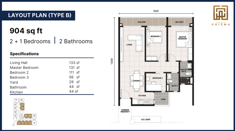 Service Residence for Sale in Temasya Prisma by Tristan Lee - iProperty.com.my
