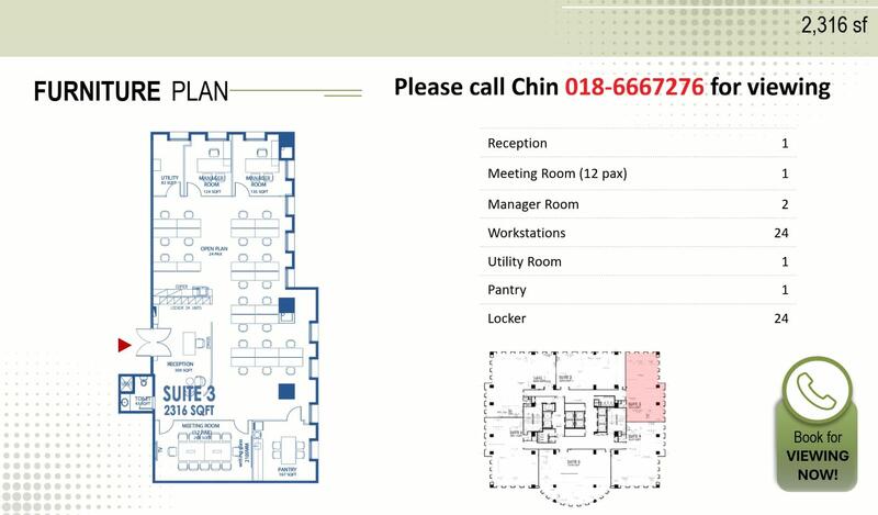 Pejabat untuk Disewa di KLCC, KL City Centre oleh Chin KF - iProperty.com.my