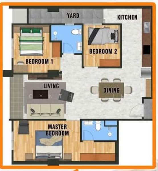 Pangsapuri untuk Dijual di Aurora Square oleh Cynthia Lim - iProperty.com.my