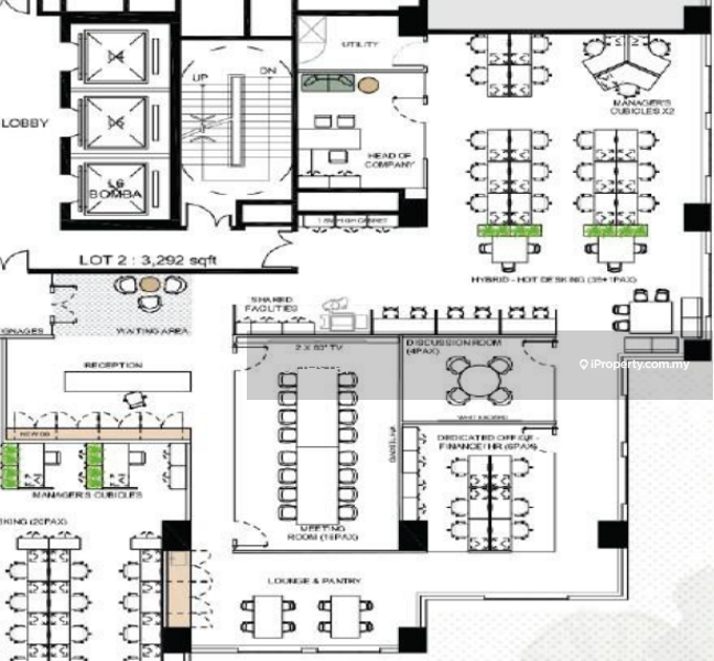 Pejabat untuk Disewa di Damansara Heights, Kuala Lumpur oleh Chester Lai - iProperty.com.my