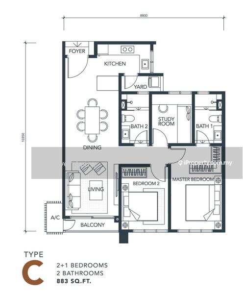 Kediaman Servis untuk Disewa di Sunway Velocity TWO oleh Steven Leaw - iProperty.com.my