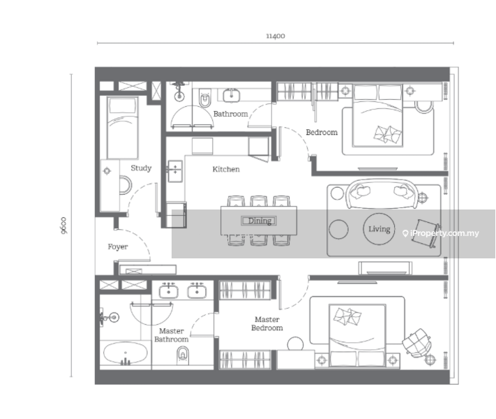 Service Residence for Sale in Jewel by Oxley KLCC by Xiang Lee - iProperty.com.my