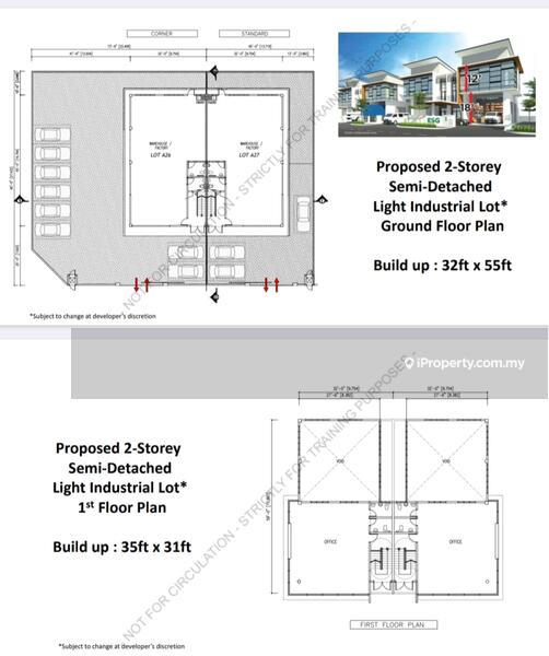 Semi-D Factory for Sale in Taman Menglembu Impiana Adril, Menglembu by Ck Yuen - iProperty.com.my