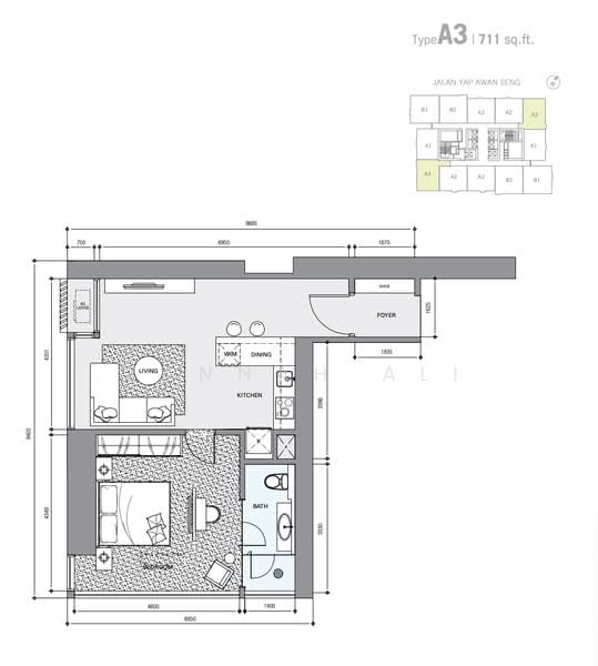 Kediaman Servis untuk Dijual di Star Residences One oleh Jannah Ali - iProperty.com.my