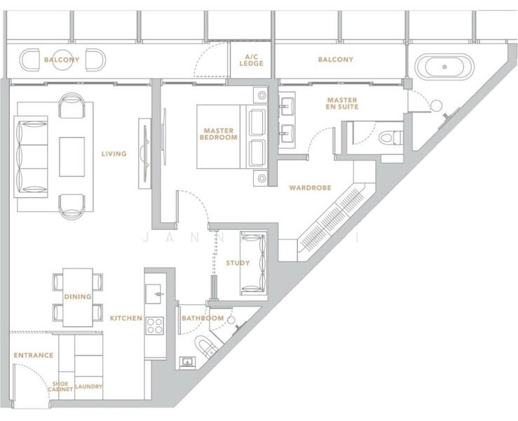 Service Residence for Rent in The Conlay by Jannah Ali - iProperty.com.my