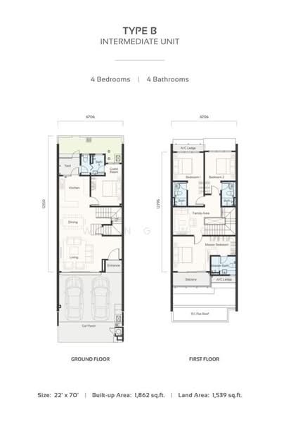 Rumah Teres 2-Tingkat untuk Disewa di Tamansari, Rawang oleh Wong WG - iProperty.com.my