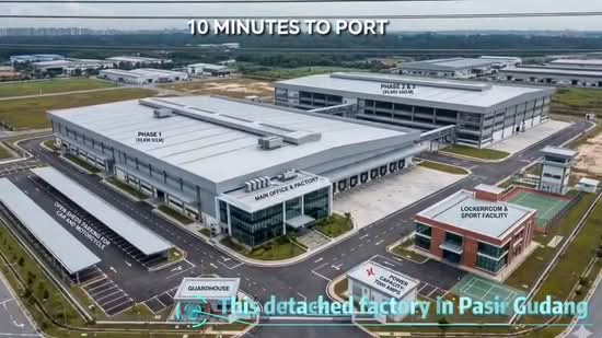 Kilang untuk Dijual di Kawasan Perindustrian Pasir Gudang, Pasir Gudang oleh Benson Neoh - iProperty.com.my