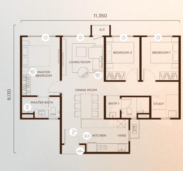 Residensi Servis untuk Dijual di Amberwood Resort Residence oleh Diviya . - iProperty.com.my