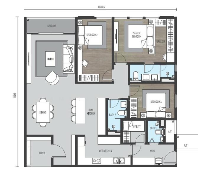 Kondominium untuk Disewa di ALIX Residences oleh Amelia Leow - iProperty.com.my