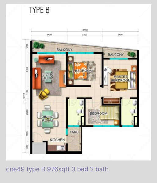 Kediaman Servis untuk Disewa di One 49 Residence oleh Geoffery Wee - iProperty.com.my