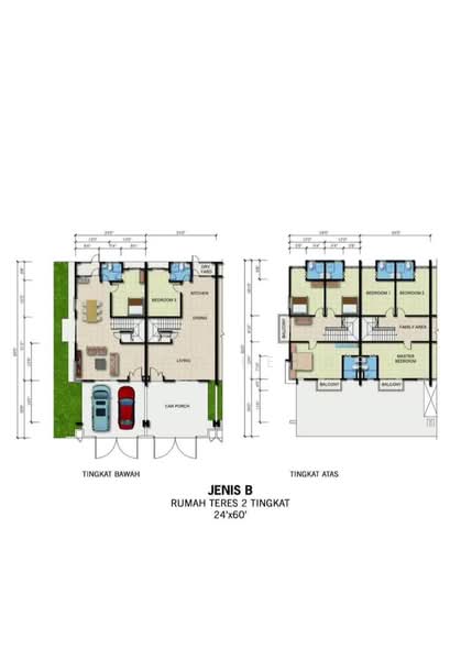 Rumah Teres 2-Tingkat untuk Dijual di Taman Seri Galing, Kuantan oleh Irene Leong - iProperty.com.my