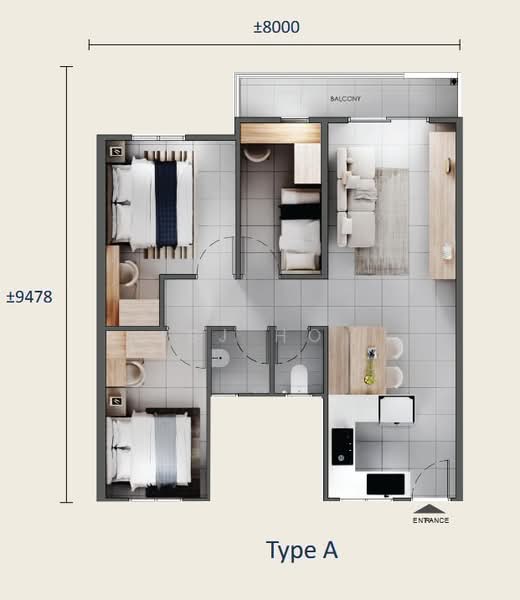 Apartment untuk Dijual di D'Tiara Residence oleh SJ Ho - iProperty.com.my