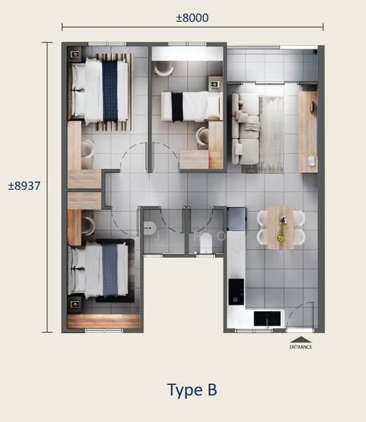 Apartment untuk Dijual di D'Tiara Residence oleh SJ Ho - iProperty.com.my