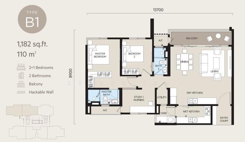 Condominium for Sale in Oaka Residences by Steven Tan - iProperty.com.my