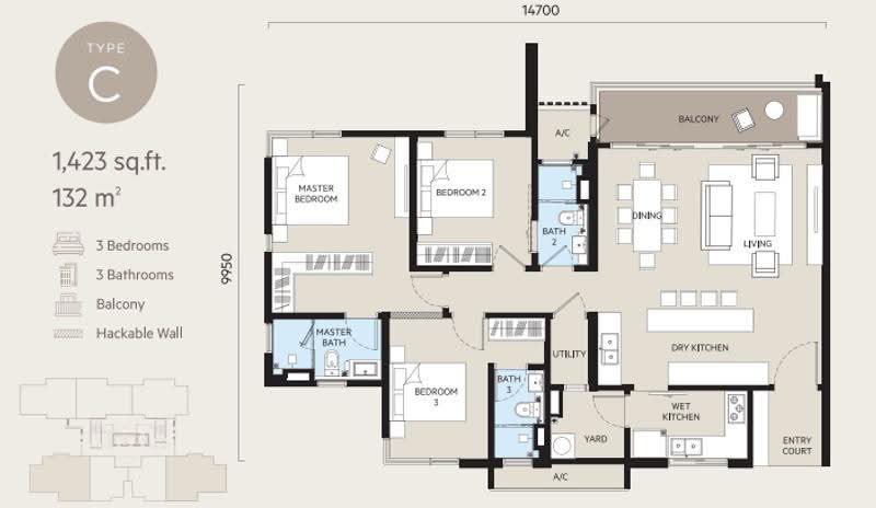 Condominium for Sale in Oaka Residences by Steven Tan - iProperty.com.my
