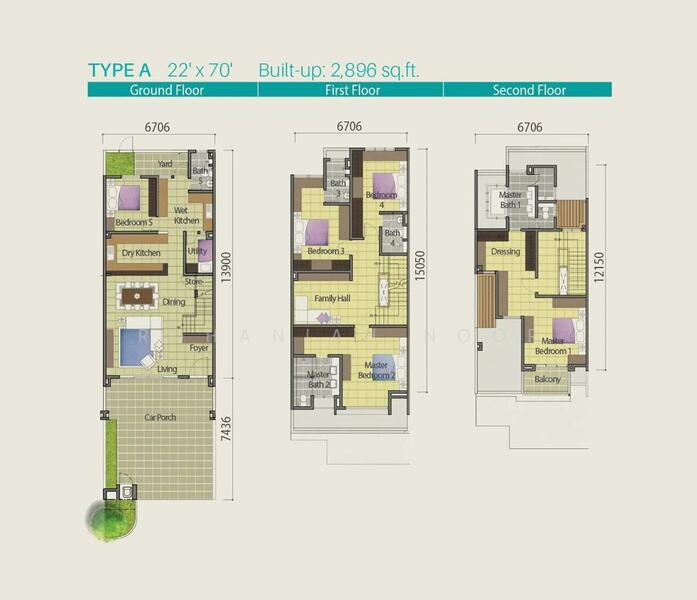 Rumah Berangkai 3 Tingkat untuk Dijual di Cyberjaya, Selangor oleh Rohaniah Noor - iProperty.com.my