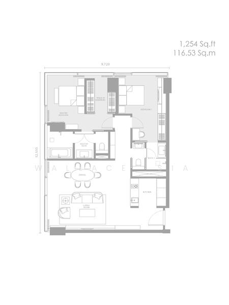 Service Residence for Rent in Pavilion Suites by Wallace Sia - iProperty.com.my
