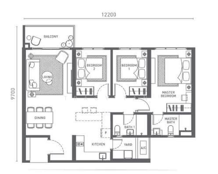Kediaman Servis untuk Dijual di Arunya @ KL North oleh Tracy Tan - iProperty.com.my