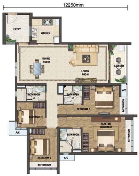 Kediaman Servis untuk Dijual di R&F Princess Cove Phase 1 oleh Shirley Lim - iProperty.com.my