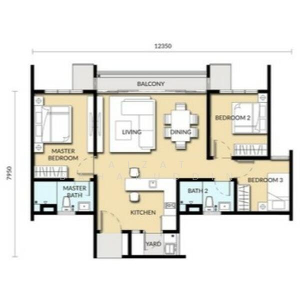 Residensi Servis untuk Disewa di Sinaran oleh Aizat Baharuddin - iProperty.com.my