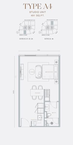 Service Residence for Sale in Orion Residence Bukit Bintang by Will Khor - iProperty.com.my