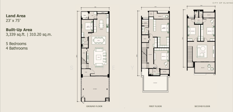 For Sale New Launch Freehold 3-storey Superlink Homes, Seri Embun City of Elmina