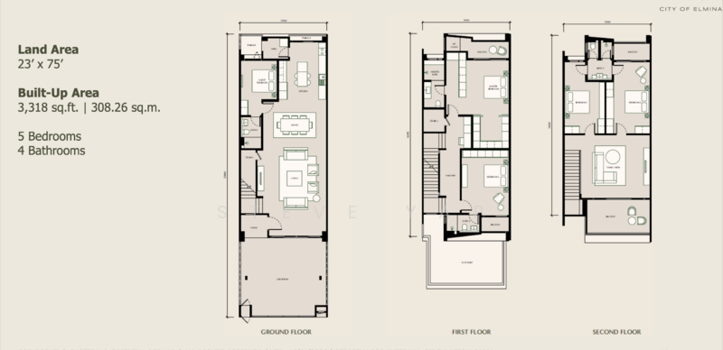 For Sale New Launch Freehold 3-storey Superlink Homes, Seri Embun City of Elmina