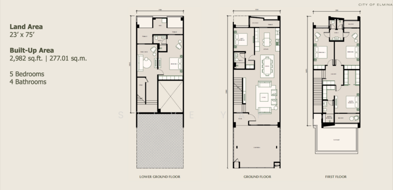 For Sale New Launch Freehold 3-storey Superlink Homes, Seri Embun City of Elmina