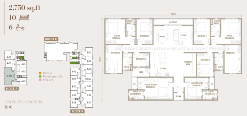 Kondominium untuk Dijual di Platinum Melati Residences oleh Kenny YL - iProperty.com.my