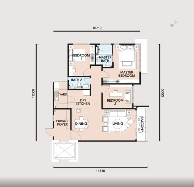 Kondominium untuk Disewa di Anjali North Kiara oleh Ambrose Too - iProperty.com.my