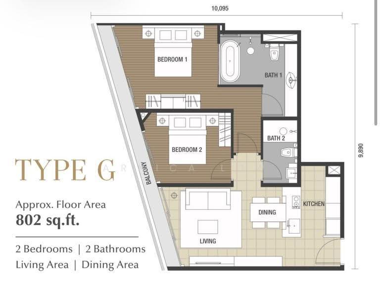Kediaman Servis untuk Disewa di Dorsett Residences Bukit Bintang oleh Arnica Low - iProperty.com.my