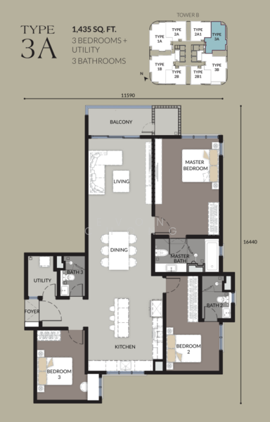 Kondominium untuk Dijual di Bangsar Hill Park oleh Evon Chong - iProperty.com.my