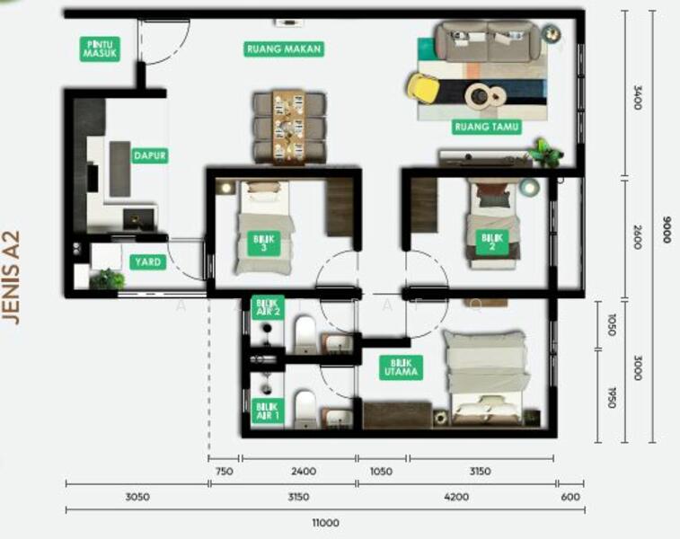 Rumah Pangsa untuk Dijual di PKNS Seksyen 4 Bandar Baru Bangi oleh Aizat Rafiq - iProperty.com.my