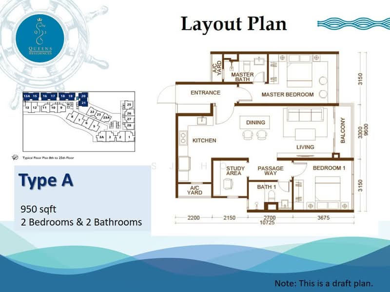 Kondominium untuk Dijual di Queens Residences Q3 @ Queens Waterfront oleh SJ Ho - iProperty.com.my