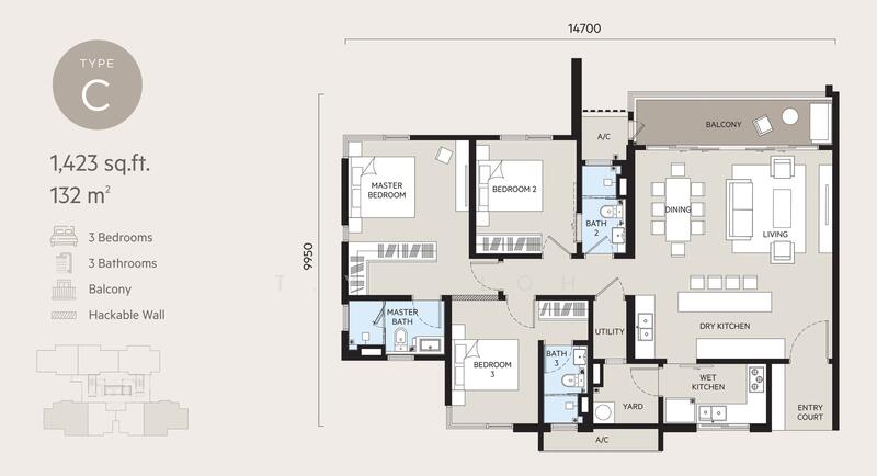 Kondominium untuk Dijual di Oaka Residences oleh T.Y.  Loh - iProperty.com.my