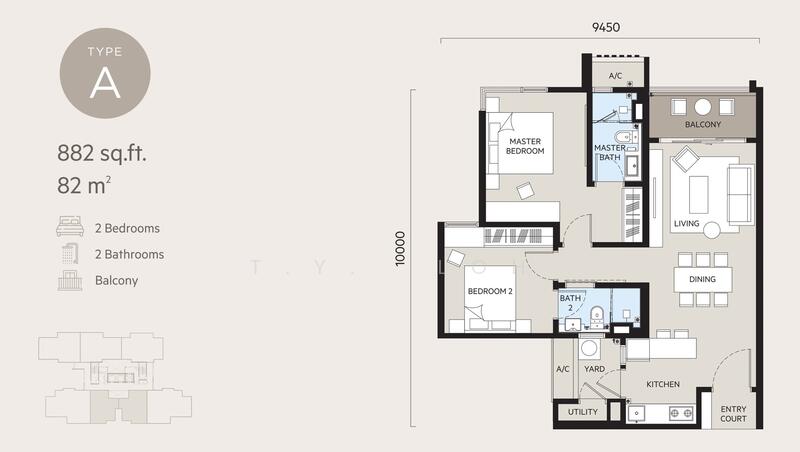 Kondominium untuk Dijual di Oaka Residences oleh T.Y.  Loh - iProperty.com.my