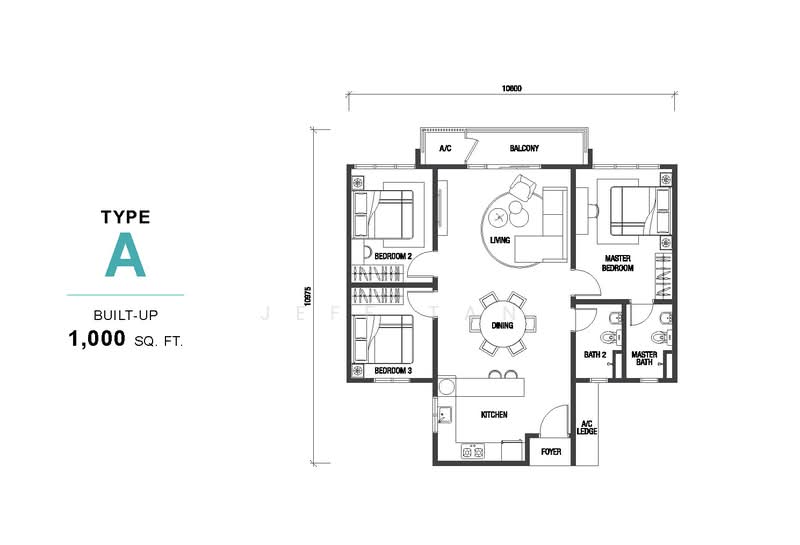 Service Residence for Rent in Huni @ Eco Ardence by Jeff Tan - iProperty.com.my