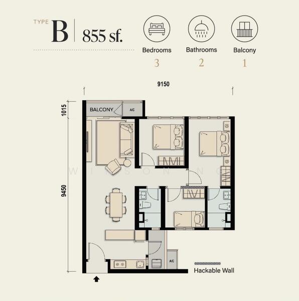 Service Residence for Sale in M Aspira by Winson Ng - iProperty.com.my