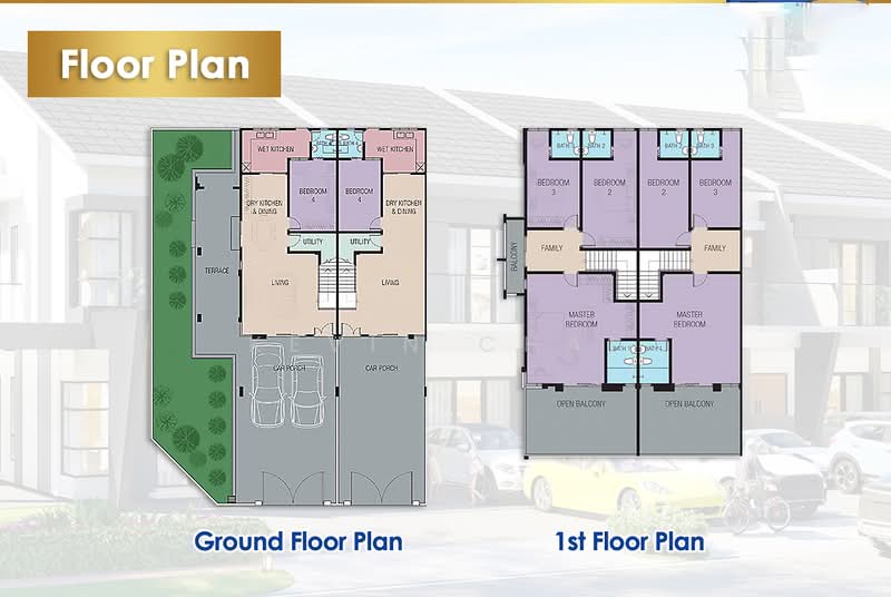 Rumah Berangkai 2 Tingkat untuk Dijual di Kampar, Perak oleh Kevin Chai - iProperty.com.my