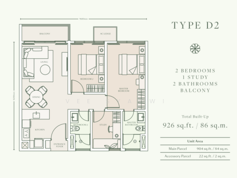 Kediaman Servis untuk Dijual di Parkside Residences @ Setia Federal Hill oleh Vee Syazwi - iProperty.com.my