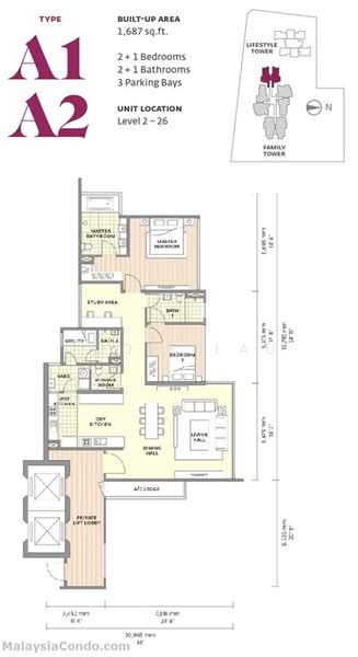 Residensi Servis untuk Dijual di Uptown Residences oleh Jodie Lau - iProperty.com.my