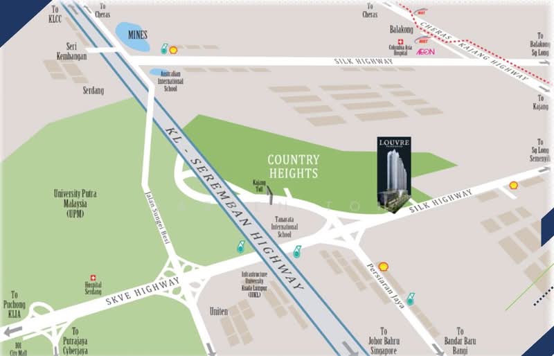 Residensi Servis untuk Dijual di Serviced Residence @ The Louvre @ Country Heights oleh Darren Toh - iProperty.com.my