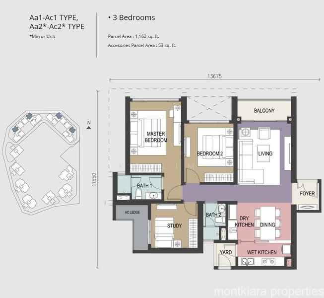 Condominium for Sale in Agile Mont Kiara by Kc Lim - iProperty.com.my