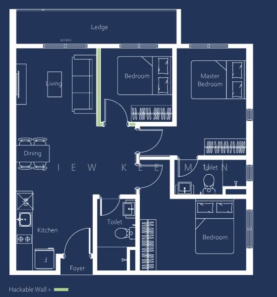 Residensi Servis untuk Dijual di Arte Star oleh Liew Kee Mun - iProperty.com.my