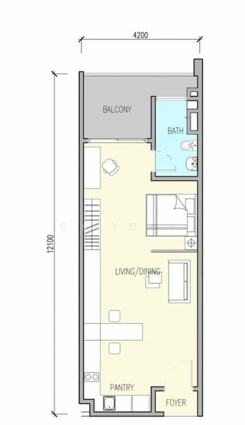 Residensi Servis untuk Dijual di The Netizen oleh Cy Yong - iProperty.com.my