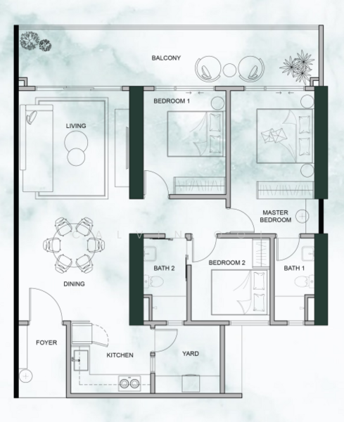 Condominium for Sale in Lumina Residence by Calvin Ooi - iProperty.com.my