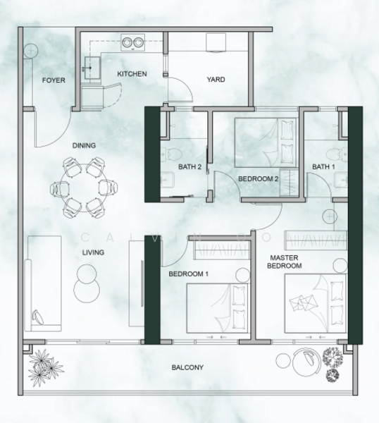 Condominium for Sale in Lumina Residence by Calvin Ooi - iProperty.com.my