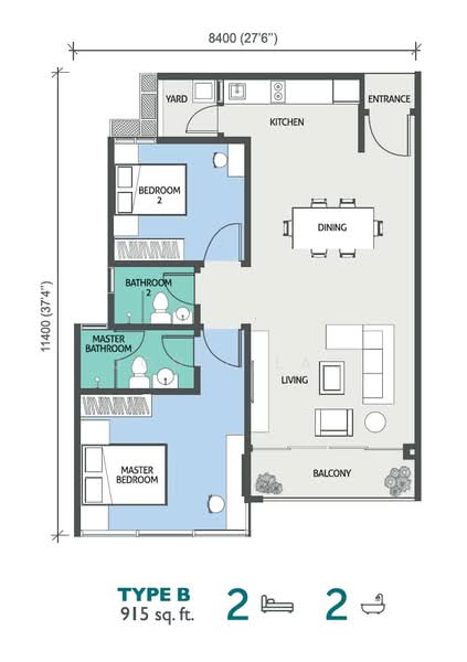 Residensi Servis untuk Disewa di PJ Midtown oleh Jodie Lau - iProperty.com.my