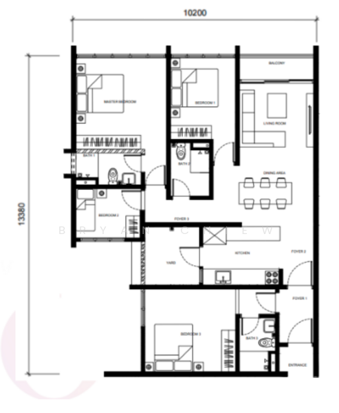 Residensi Servis untuk Dijual di The Straits View DUO oleh Bryan Chiew - iProperty.com.my