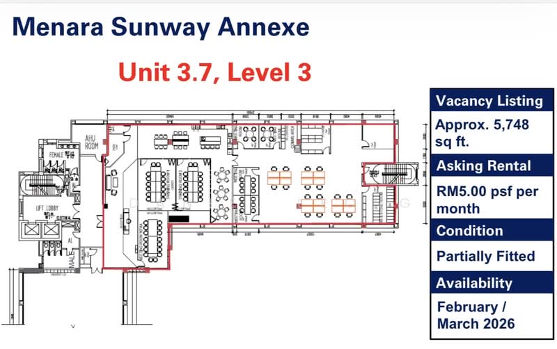 Office for Rent in Bandar Sunway, Sunway by Daniel Leong - iProperty.com.my